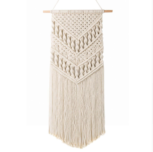 UrbanLuxo™ Bohemian literary handmade hemp rope woven pendant